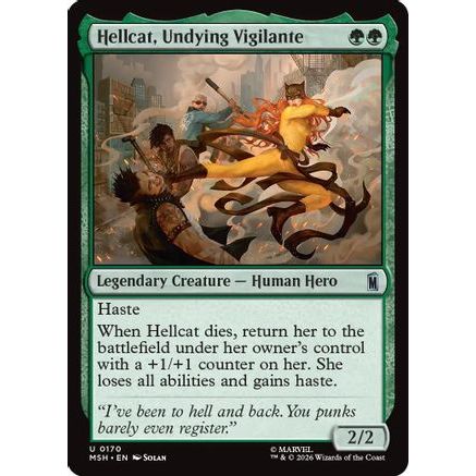 Hellcat, Undying Vigilante (MSH-170) - Marvel Super Heroes