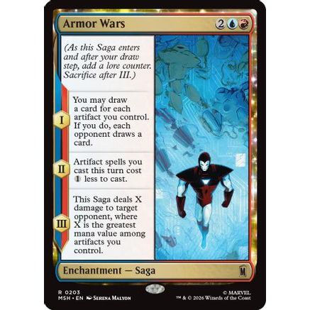 Armor Wars (MSH-203) - Marvel Super Heroes Foil