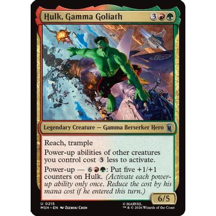 Hulk, Gamma Goliath (MSH-215) - Marvel Super Heroes
