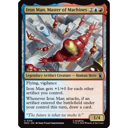 Iron Man, Master of Machines (MSH-216) - Marvel Super Heroes