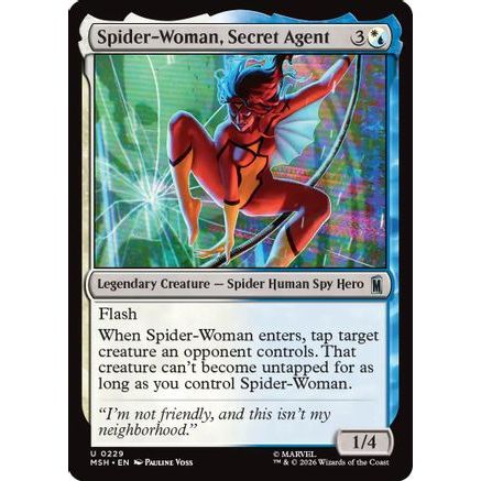 Spider-Woman, Secret Agent (MSH-229) - Marvel Super Heroes