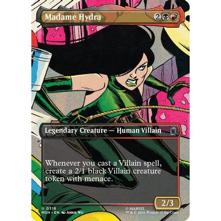 Madame Hydra (Borderless) (MSH-318) - Marvel Super Heroes