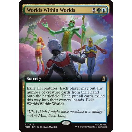 Worlds Within Worlds (Extended Art) (MSH-426) - Marvel Super Heroes Foil