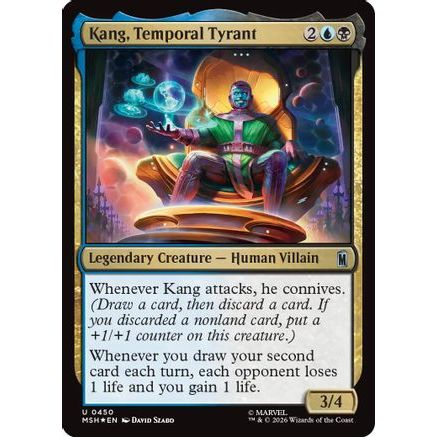 Kang, Temporal Tyrant (Surge Foil) (MSH-450) - Marvel Super Heroes Foil