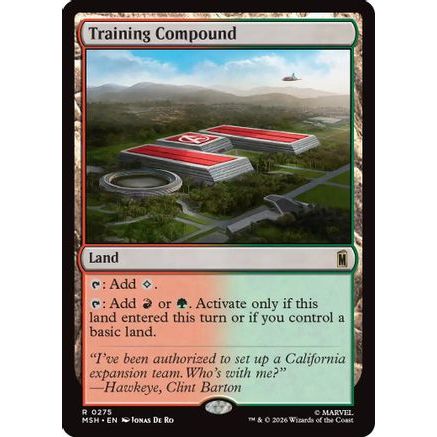 Training Compound (MSH-275) - Marvel Super Heroes Foil