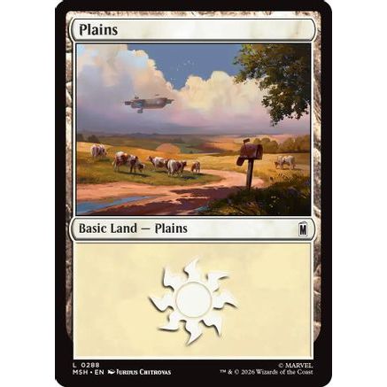 Plains (0288) (MSH-288) - Marvel Super Heroes Foil