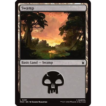 Swamp (0291) (MSH-291) - Marvel Super Heroes Foil