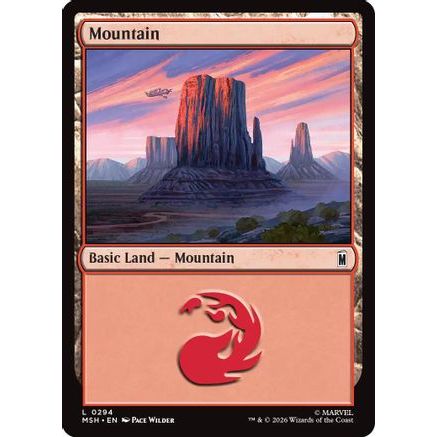 Mountain (0294) (MSH-294) - Marvel Super Heroes Foil