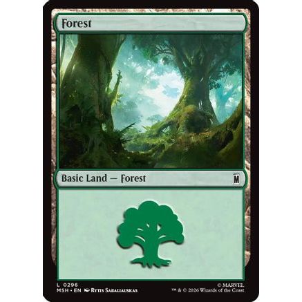 Forest (0296) (MSH-296) - Marvel Super Heroes Foil