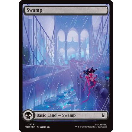 Swamp (0438) (Surge Foil) (MSH-438) - Marvel Super Heroes Foil