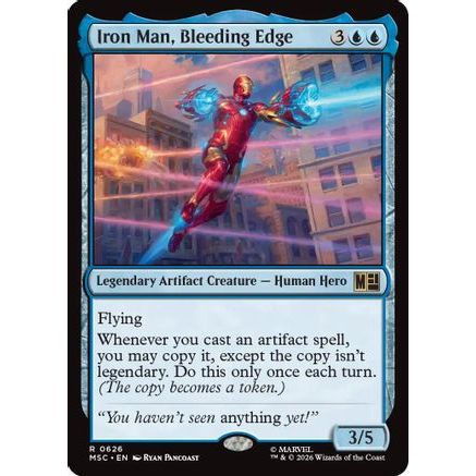 Iron Man, Bleeding Edge (MSC-626) - Commander: Marvel Super Heroes