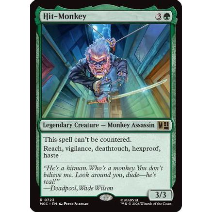 Hit-Monkey (MSC-723) - Commander: Marvel Super Heroes
