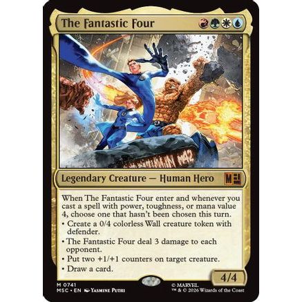 The Fantastic Four (MSC-741) - Commander: Marvel Super Heroes