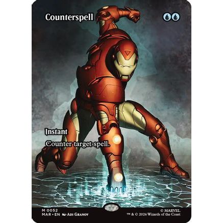 Counterspell (Borderless) (0052) (MAR-052) - Marvel Universe Eternal-Legal