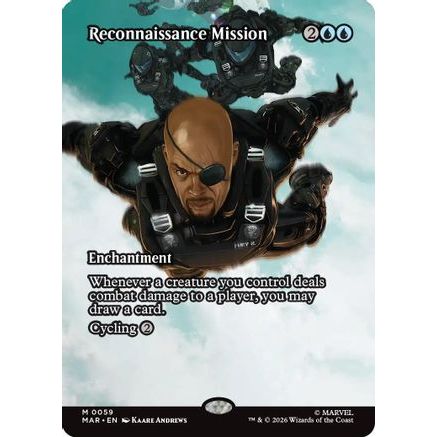 Reconnaissance Mission (Borderless) (MAR-059) - Marvel Universe Eternal-Legal