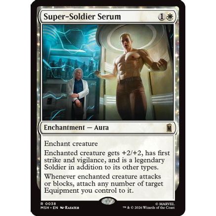Super-Soldier Serum (MSH-038) - Marvel Super Heroes Foil