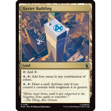 Baxter Building (MSH-261) - Marvel Super Heroes