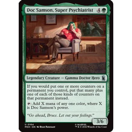Doc Samson, Super Psychiatrist (MSH-164) - Marvel Super Heroes