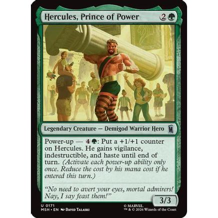 Hercules, Prince of Power (MSH-171) - Marvel Super Heroes