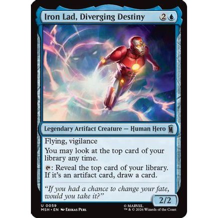 Iron Lad, Diverging Destiny (MSH-059) - Marvel Super Heroes