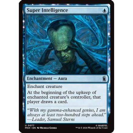 Super Intelligence (MSH-077) - Marvel Super Heroes