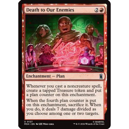 Death to Our Enemies (MSH-127) - Marvel Super Heroes