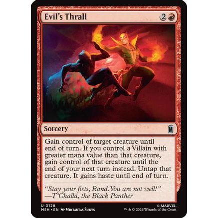 Evil's Thrall (MSH-128) - Marvel Super Heroes