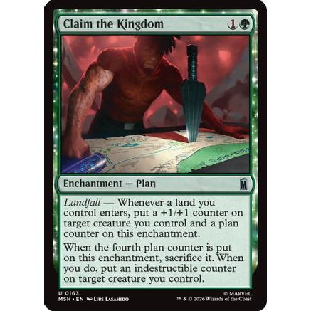 Claim the Kingdom (MSH-163) - Marvel Super Heroes Foil