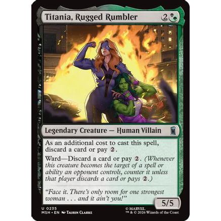Titania, Rugged Rumbler (MSH-235) - Marvel Super Heroes
