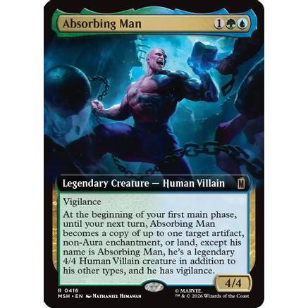 Absorbing Man (Extended Art) (MSH-416) - Marvel Super Heroes