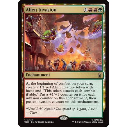 Alien Invasion (MSH-200) - Marvel Super Heroes