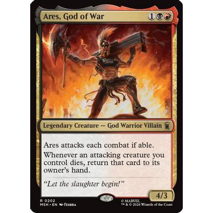 Ares, God of War (MSH-202) - Marvel Super Heroes