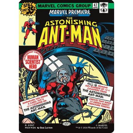 The Astonishing Ant-Man (Borderless) (MSH-397) - Marvel Super Heroes Foil