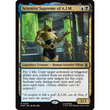 Scientist Supreme of A.I.M. (MSH-225) - Marvel Super Heroes Foil