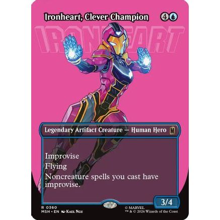 Ironheart, Clever Champion (Borderless) (MSH-360) - Marvel Super Heroes