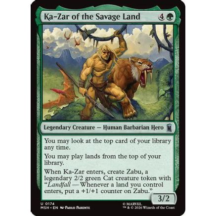 Ka-Zar of the Savage Land (MSH-174) - Marvel Super Heroes