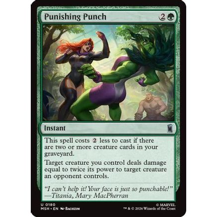 Punishing Punch (MSH-180) - Marvel Super Heroes