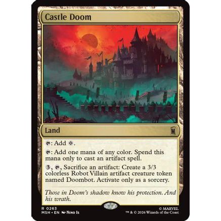 Castle Doom (MSH-263) - Marvel Super Heroes