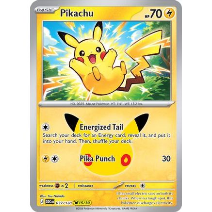 Pikachu - 037/128 37 - ME 30th Celebration Holofoil