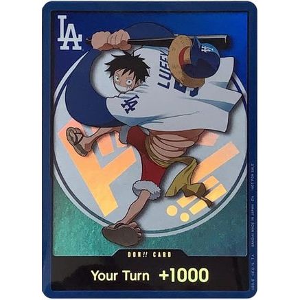 DON!! Card (LA Dodgers 2026 Promo) - One Piece Promotion Cards Foil