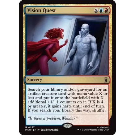 Vision Quest (MSH-237) - Marvel Super Heroes