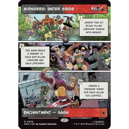 Avengers: Under Siege (Showcase) (MSH-306) - Marvel Super Heroes