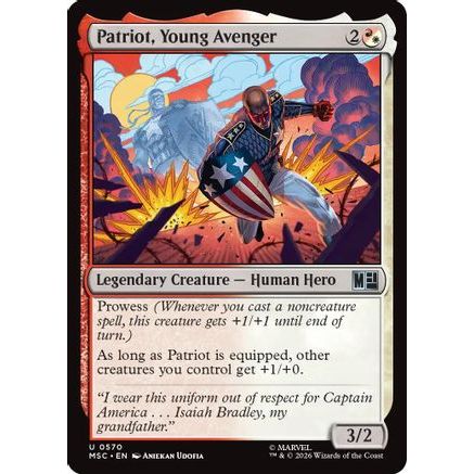 Patriot, Young Avenger (MSH-570) - Marvel Super Heroes