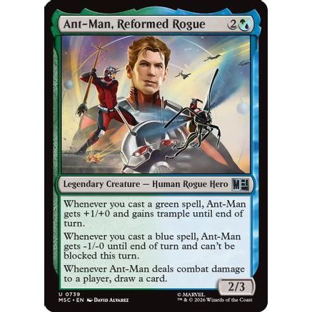 Ant-Man, Reformed Rogue (MSH-739) - Marvel Super Heroes
