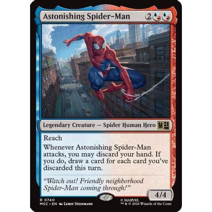 Astonishing Spider-Man (MSH-740) - Marvel Super Heroes