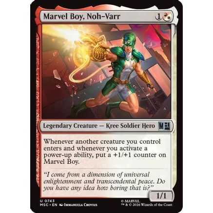 Marvel Boy, Noh-Varr (MSH-743) - Marvel Super Heroes