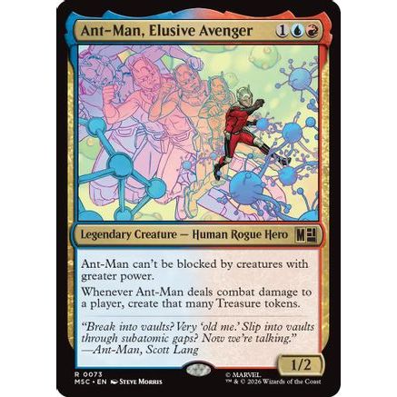 Ant-Man, Elusive Avenger (MSC-073) - Commander: Marvel Super Heroes Foil
