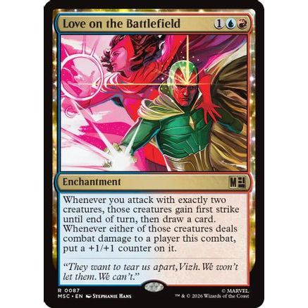 Love on the Battlefield (MSC-087) - Commander: Marvel Super Heroes