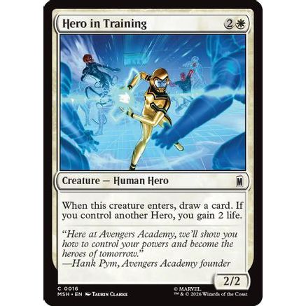 Hero in Training (MSH-016) - Marvel Super Heroes Foil