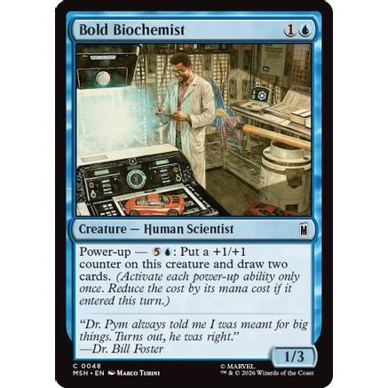 Bold Biochemist (MSH-048) - Marvel Super Heroes Foil